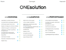 Tablet Screenshot of onelearning.com